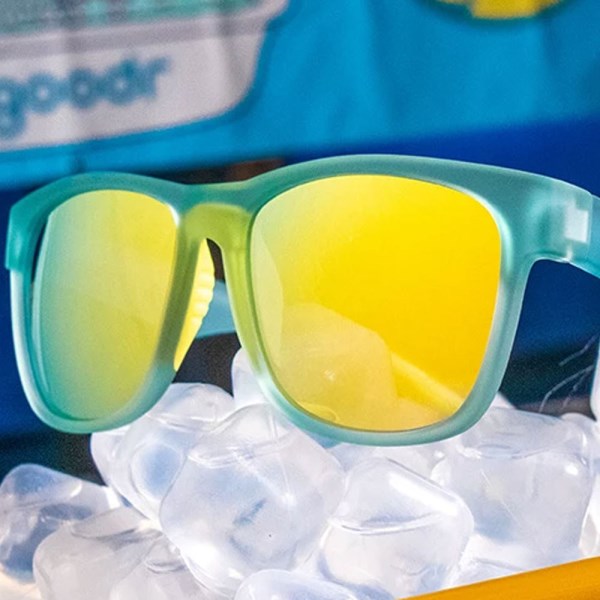 Goodr BFG Polarised Sports Sunglasses - Ice Bathing with Wizards