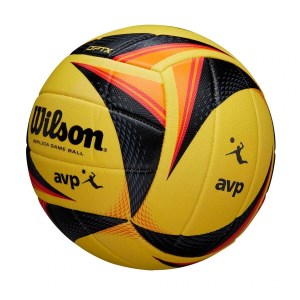 Wilson OPTX Replica Beach Volleyball - Yellow/Black