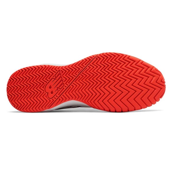 New Balance 696v3 - Mens Tennis Shoes - White/Navy/Red