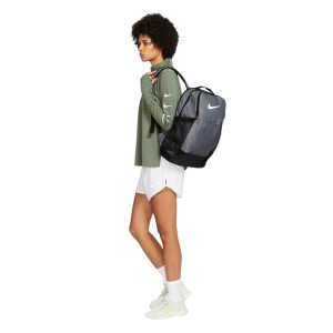 Nike Brasilia Medium Training Backpack Bag 9.0 - Flint Grey/Black/White