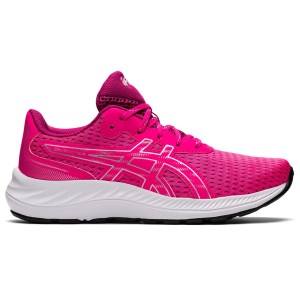 Asics Gel Excite 9 GS - Kids Running Shoes - Pink Glo/Pure Silver