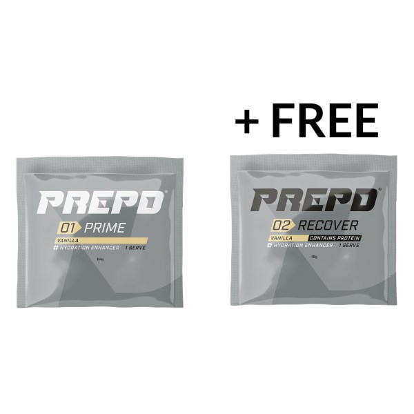 Prepd Prime + FREE Prepd Recover Hydration Enhancing Powder - Sachet