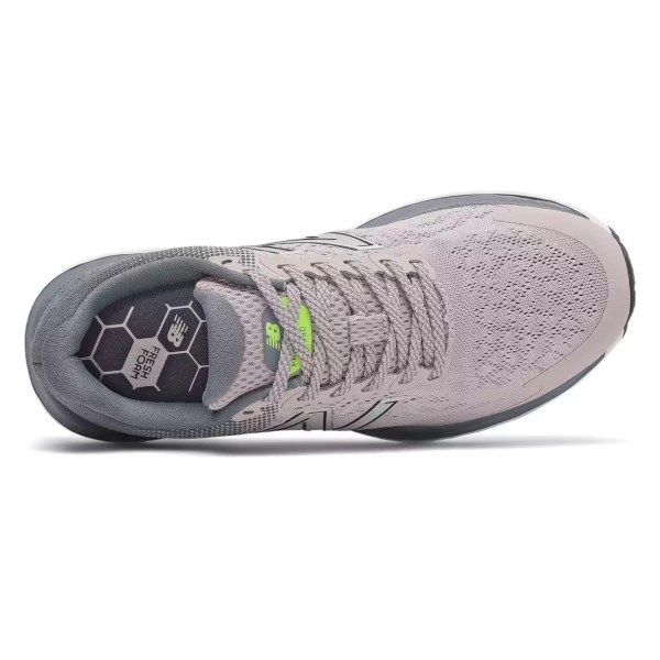 New Balance Fresh Foam 680v7 - Womens Running Shoes - Logwood/Ocean Grey/Bleached Lime