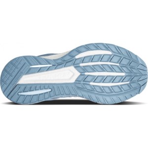 Saucony Hurricane ISO 4 - Womens Running Shoes - Light Blue/Denim/Copper
