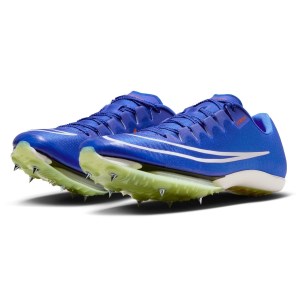 Nike Air Zoom Maxfly - Unisex Sprint Track Spikes - Racer Blue/White/Lime Blast