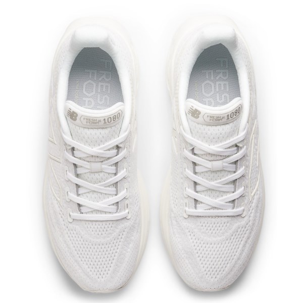 New Balance Fresh Foam X 1080v13 - Womens Running Shoes - White/Silver Metallic