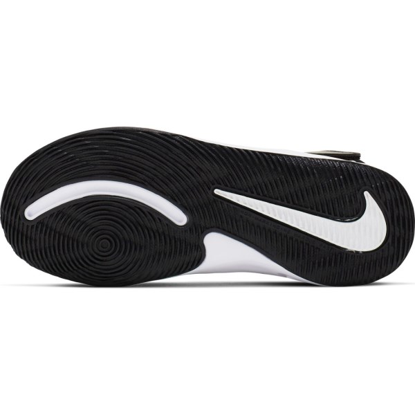 Nike Team Hustle D 9 PS - Kids Basketball Shoes - Black/Metallic Gold/White