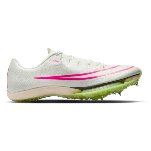Nike Air Zoom Maxfly - Unisex Sprint Track Spikes - Sail/Fierce Pink/Lemon Twist