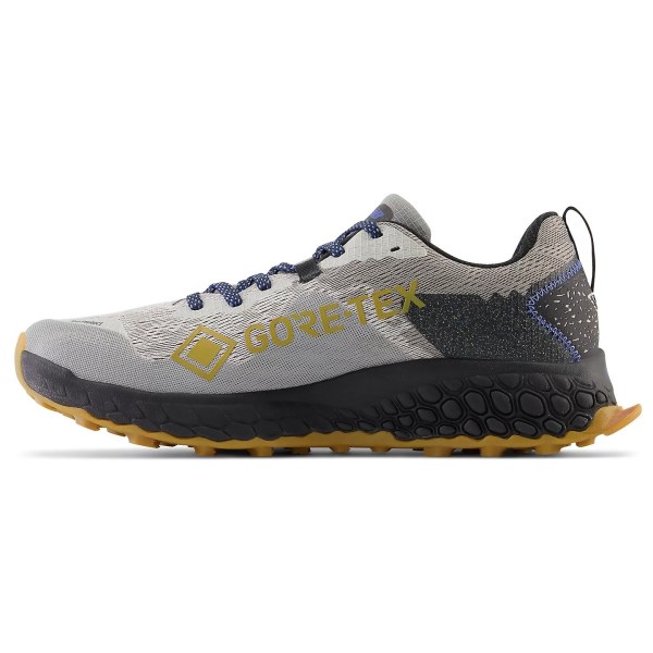 New Balance Fresh Foam Hierro v7 GTX - Mens Trail Running Shoes - Raincloud/Black/Marine Blue