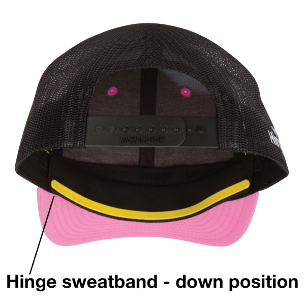 Halo SweatBlock Hinge Classic Sports Cap - Pink/Black