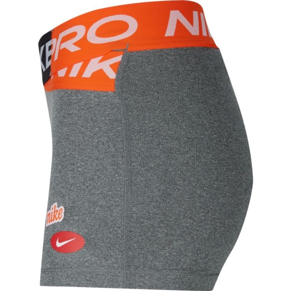 Nike Pro Icon Clash 3 Inch Womens Training Shorts - Smoke Grey/Heather