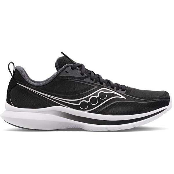 Saucony Kinvara 13 - Mens Running Shoes - Black/Silver