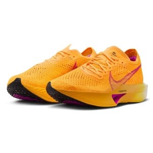 Nike ZoomX Vaporfly Next% 3 - Womens Road Racing Shoes - Laser Orange/Citron Pulse/Sail/Hyper Violet