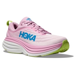 Hoka Bondi 8 - Womens Running Shoes - Pink Twilight/Waterpark