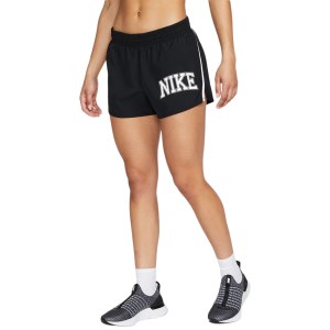 Nike Dri-Fit Swoosh Run Womens Running Shorts - Black/White