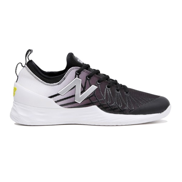 New Balance Fresh Foam Lav - Mens Tennis Shoes - Black/White/Silver