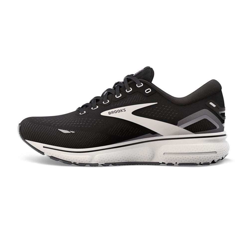 Brooks Ghost 15 - Mens Running Shoes - Black/White | Sportitude