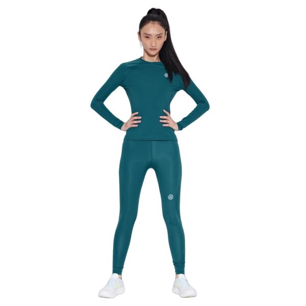 Skins Series-2 Womens Compression Long Tights - Light Teal