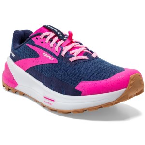 Brooks Catamount 2 - Womens Trail Racing Shoes - Peacoat/Pink/Biscuit