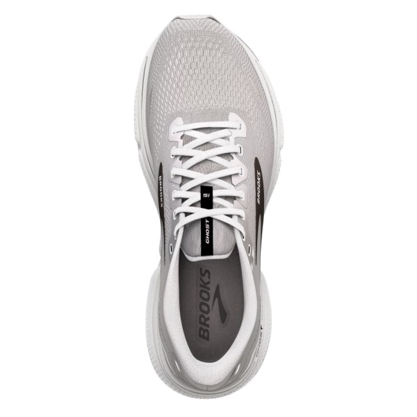 Brooks Ghost 15 - Mens Running Shoes - Alloy/Oyster/Black