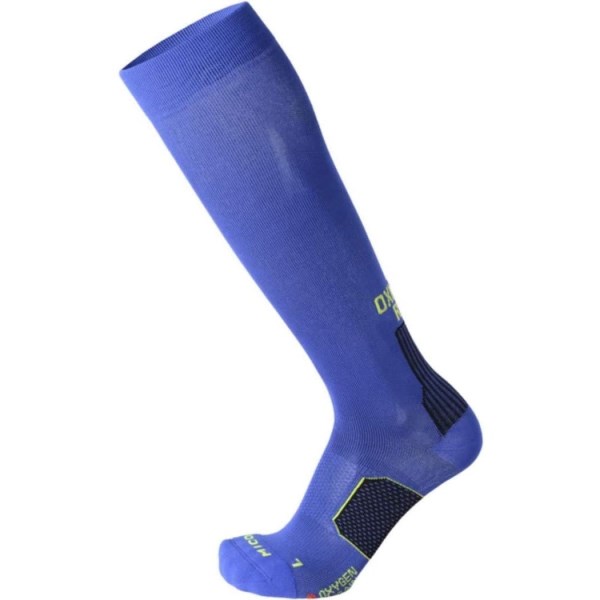 Mico Oxijet Long Compression Socks - Light - Blue