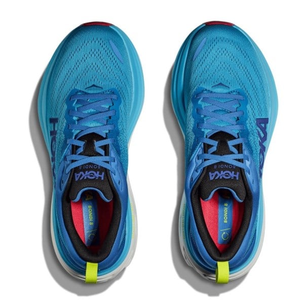 Hoka Bondi 8 - Mens Running Shoes - Virtual Blue/Swim Day
