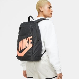 Nike Sportswear Elemental Backpack Bag 2.0 - Dark Smoke Grey/Bright Mango