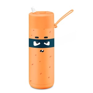 Frank Green Franksters Ceramic BPA Free Bottle - 595ml - Neon Orange/Robin