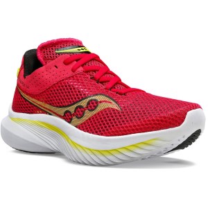 Saucony Kinvara 14 - Womens Running Shoes - Red Rose