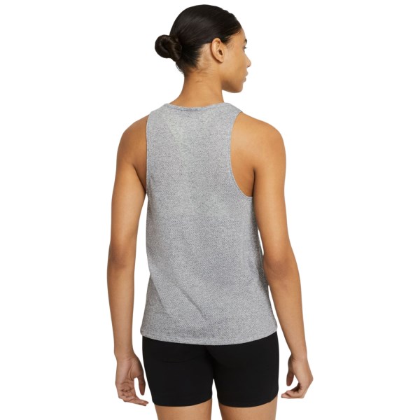 Nike City Sleek Womens Trail Running Tank - Dark Grey Heather/Reflective Silver