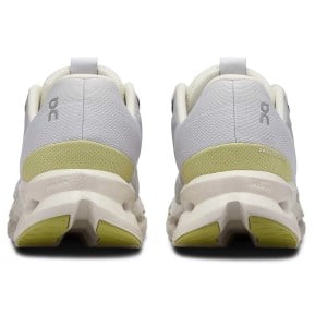 On Cloudsurfer 7 - Womens Running Shoes - White/Sand