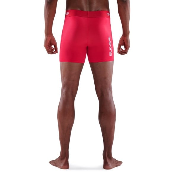 Skins Series-1 Mens Compression Shorts - Red