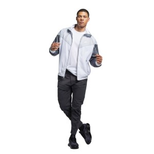 Nike Sportswear Windrunner Hooded Mens Windbreaker Jacket - White/Wolf Grey/Dark Grey