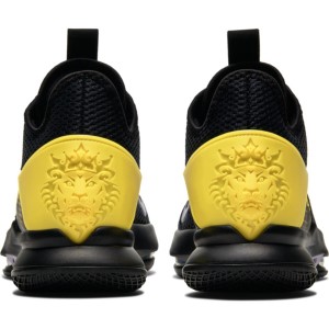 Nike LeBron Witness IV - Mens Basketball Shoes - Black/Voltage Purple/Opti Yellow
