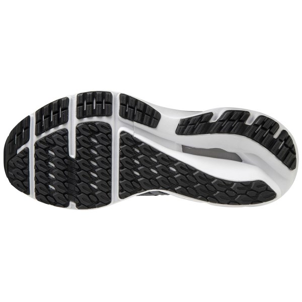Mizuno Wave Inspire 17 Waveknit - Mens Running Shoes - Black/Quiet Shade
