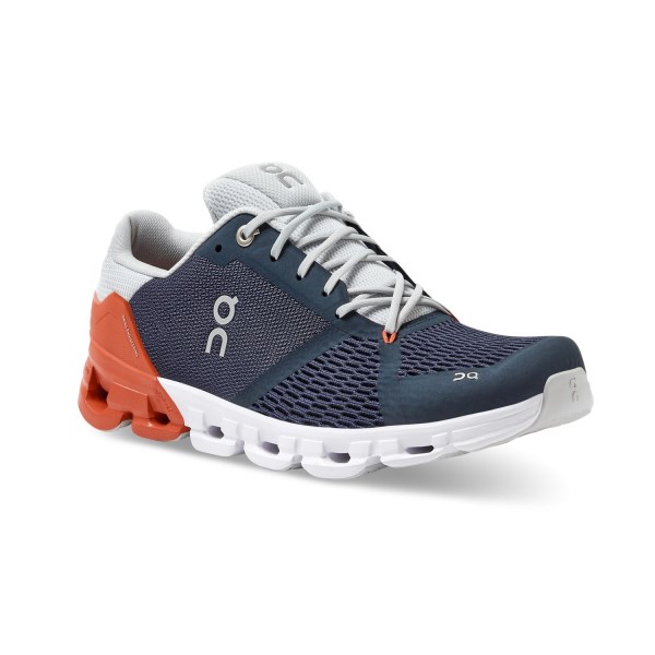 On Cloudflyer - Mens Running Shoes - Midnight/Rust