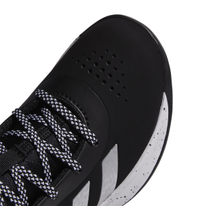 Adidas Cross Em Up 5 Wide - Kids Basketball Shoes - Core Black/Silver Metalic/White