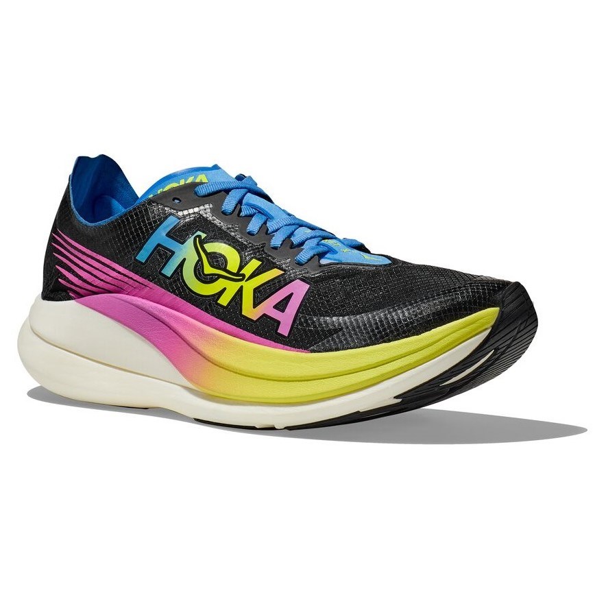 Hoka Rocket X 2 - Unisex Running Shoes - Black/Multi | Sportitude