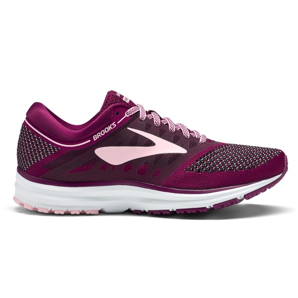 Brooks Revel - Womens Running Shoes - Plum/Pink/Black