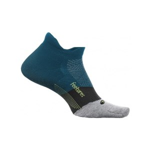 Feetures Elite Light Cushion No Show Tab Running Socks - Deep Ocean