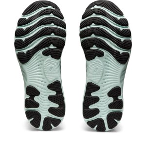 Asics Gel Nimbus 24 - Womens Running Shoes - Black/Soothing Sea
