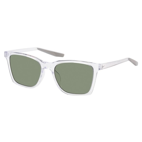 Nike Sun Bout Sunglasses - Clear/Wolf Grey/Green Lens