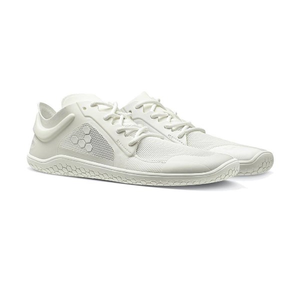 Vivobarefoot Primus Lite 3.0 - Mens Running Shoes - Bright White