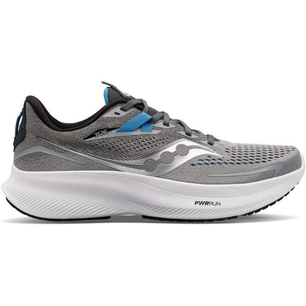 Saucony Ride 15 - Mens Running Shoes - Alloy/Topaz