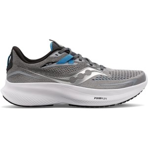 Saucony Ride 15 - Mens Running Shoes - Alloy/Topaz