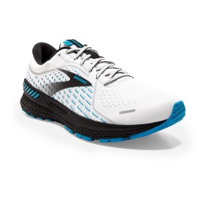 Brooks Adrenaline GTS 21 - Mens Running Shoes - Grey/Atomic Blue