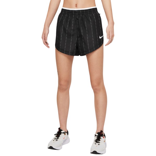 Nike Dri-Fit Tempo Luxe Icon Clash Womens Running Shorts - Black/White