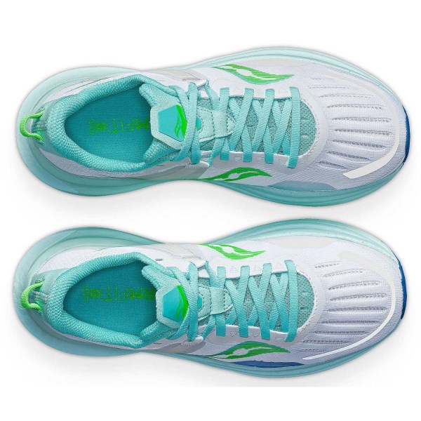 Saucony Tempus - Womens Running Shoes - White/Mint