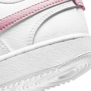 Nike Court Vision Low - Womens Sneakers - White/Pink Glaze