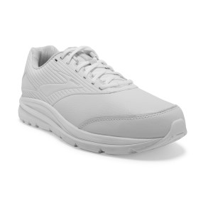 Brooks Addiction Walker 2 Leather - Mens Walking Shoes - White